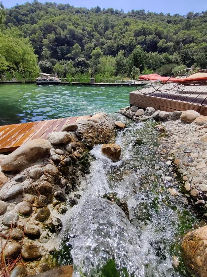 Ferienwohnung L'Etang Des Cigales Uchaux Exterior foto