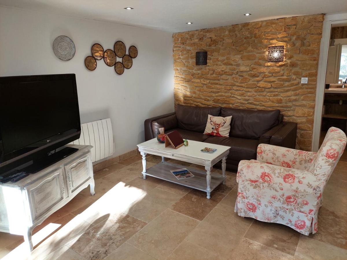 Ferienwohnung L'Etang Des Cigales Uchaux Exterior foto